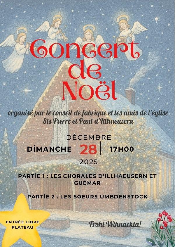 Concert de Noël à Illhaeusern