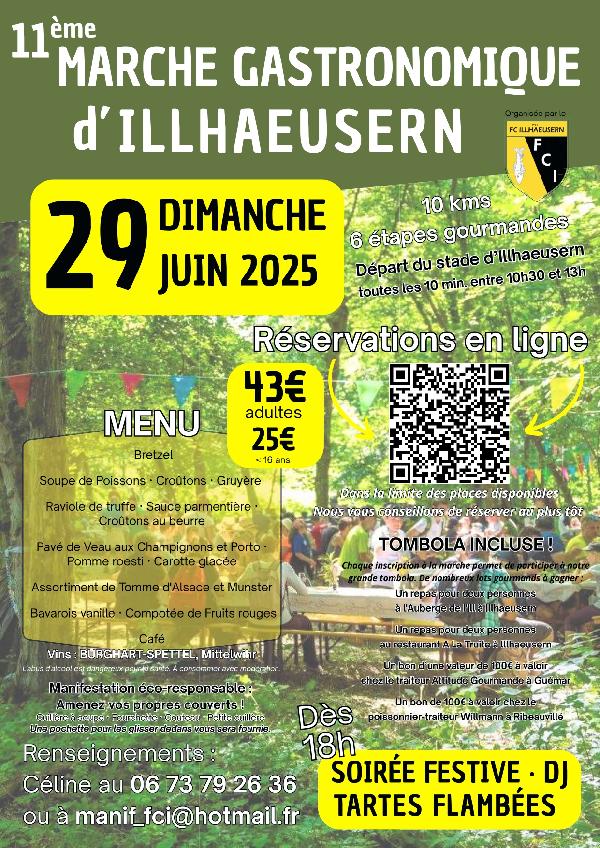 11ème Marche Gastronomique - Illhaeusern 