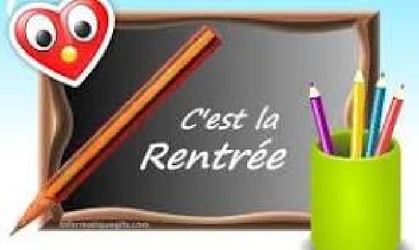 C'est la rentrée!