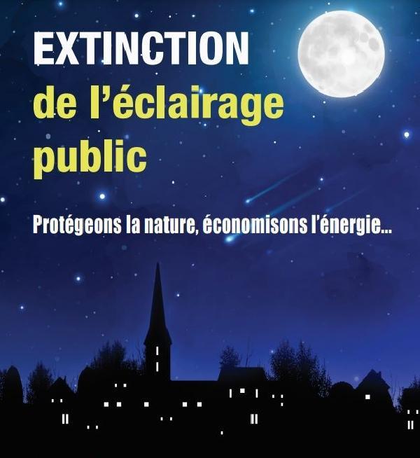 Extinction de l'éclairage public la nuit